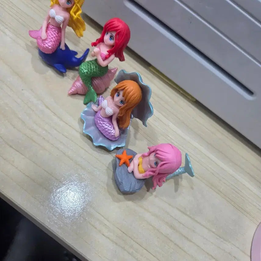 [BUNJANG] The Little Mermaid Figure 4 Types Set / 인어공주 피규어 4종 세트