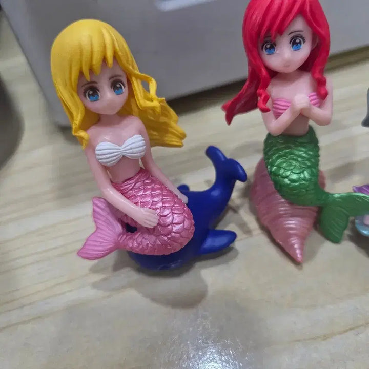 [BUNJANG] The Little Mermaid Figure 4 Types Set / 인어공주 피규어 4종 세트