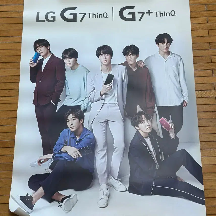 [BUNJANG] BTS LG G7 ThinQ Poster / 방탄소년단 LG G7 ThinQ 포스터