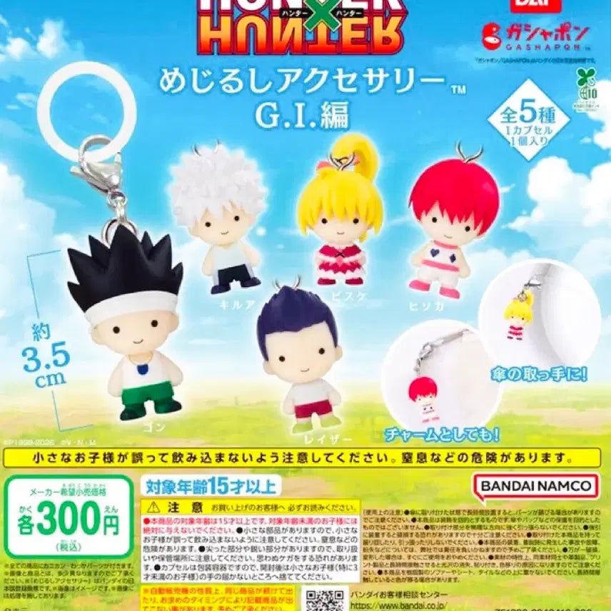 [BUNJANG] Hunter x Hunter GI Arc Official Medallion Full Set / [정품] 헌터헌터 GI편 메지루시 풀세트
