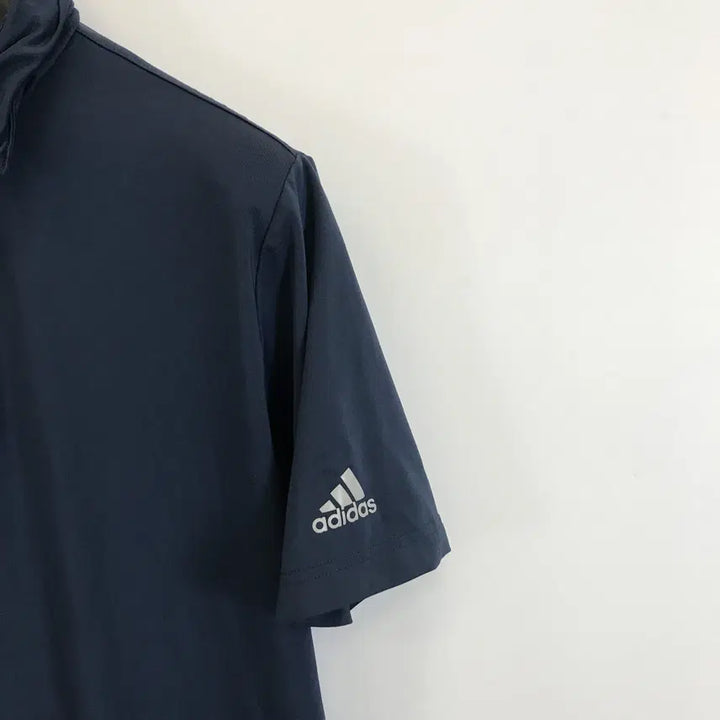 [BUNJANG] Adidas Primegreen PK Collar T-shirt Navy / 아디다스 프라임그린 PK카라티 네이비 [L]
