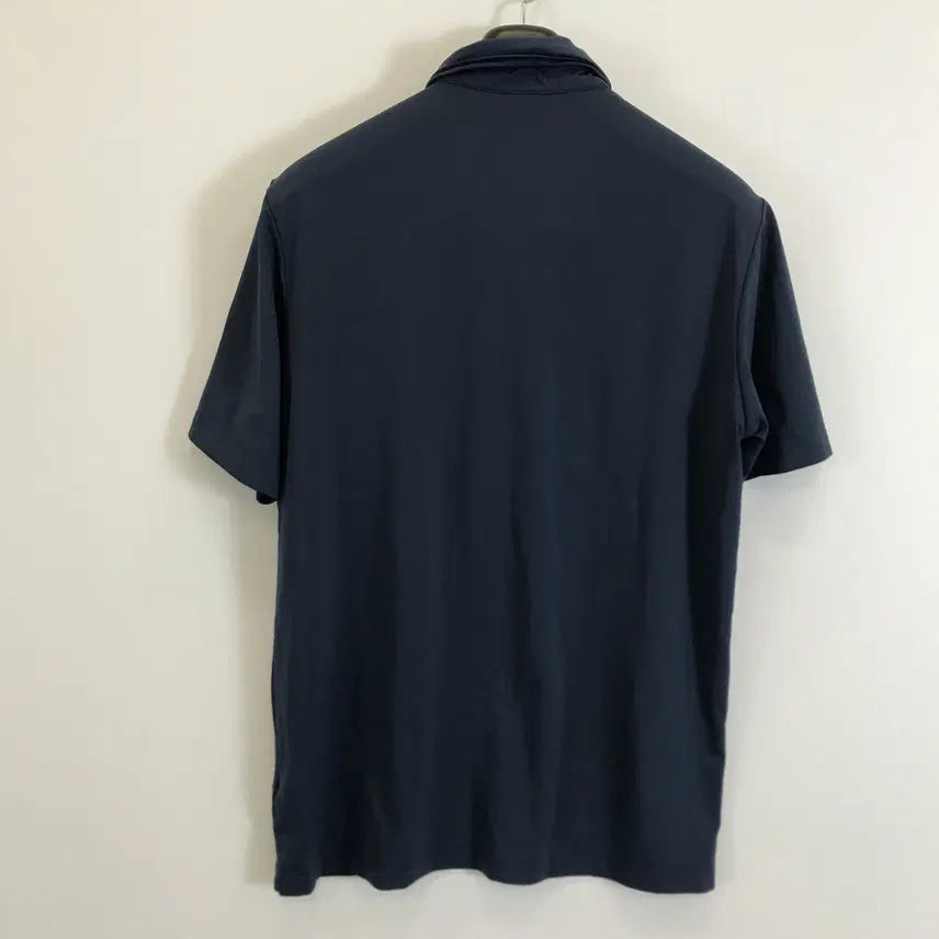 [BUNJANG] Adidas Primegreen PK Collar T-shirt Navy / 아디다스 프라임그린 PK카라티 네이비 [L]