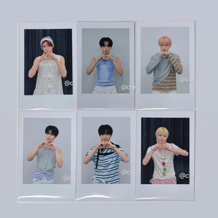 [SOLD OUT] 엔시티 위시 중국 팝업 폴라로이드 포카 시온리쿠유우시재희료사쿠야 분철