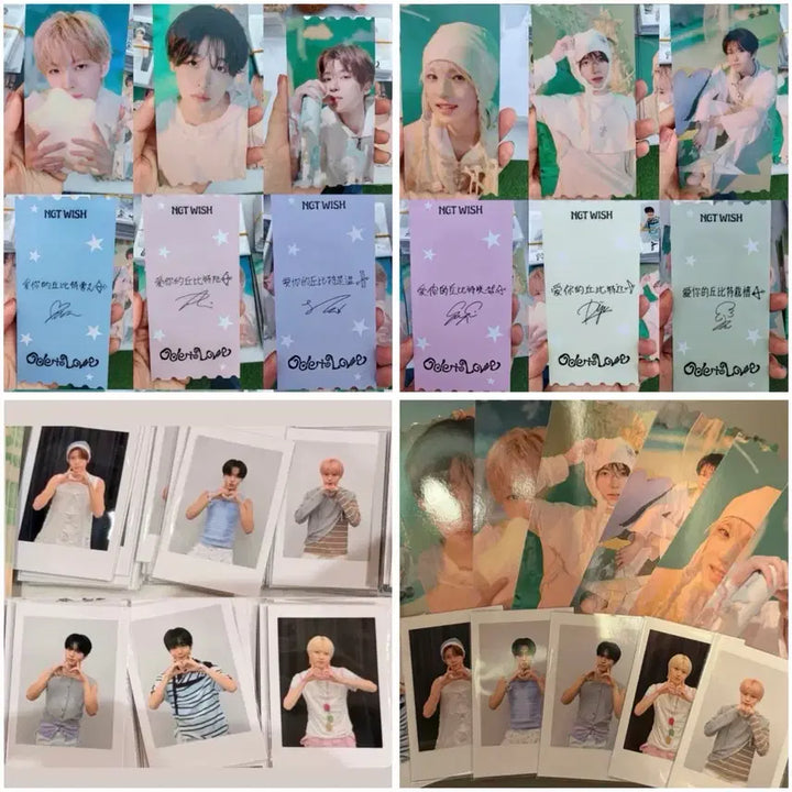 [SOLD OUT] 엔시티 위시 중국 팝업 폴라로이드 포카 시온리쿠유우시재희료사쿠야 분철
