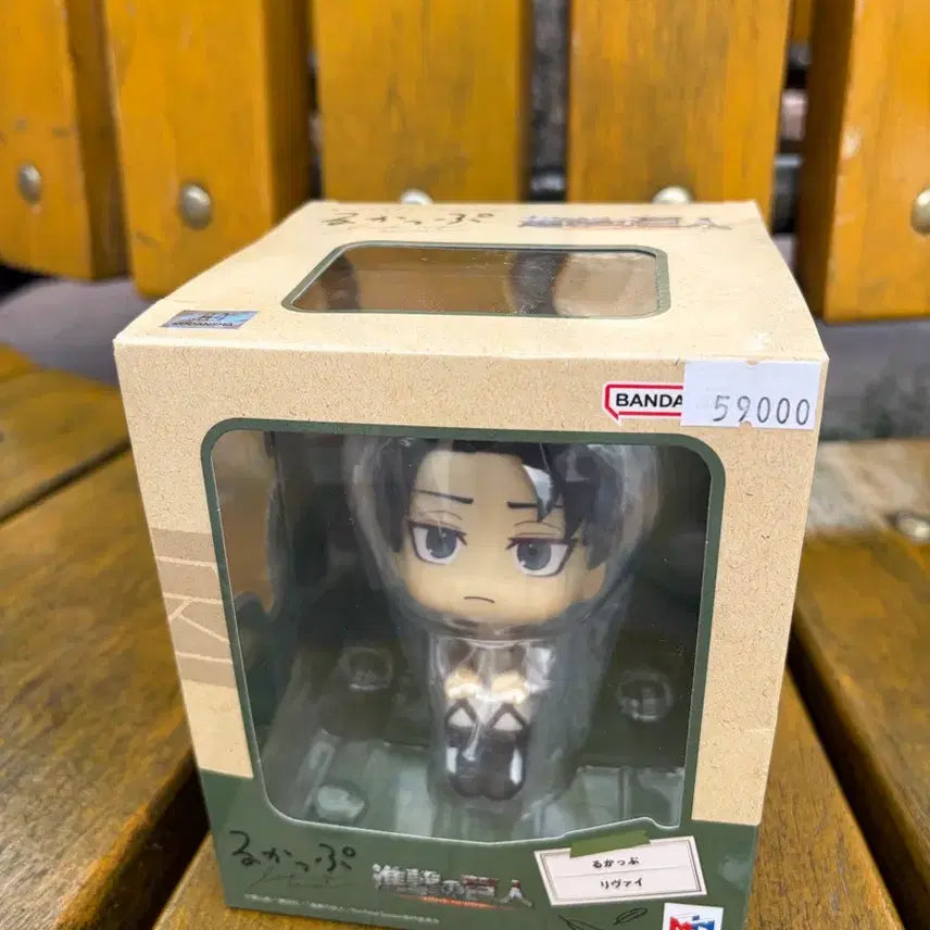 [BUNJANG] Bandai Attack on Titan Nendoroid Levi Look Up Figure / 반다이 진격의 거인 피규어 넨도로이드 리바이 룩업