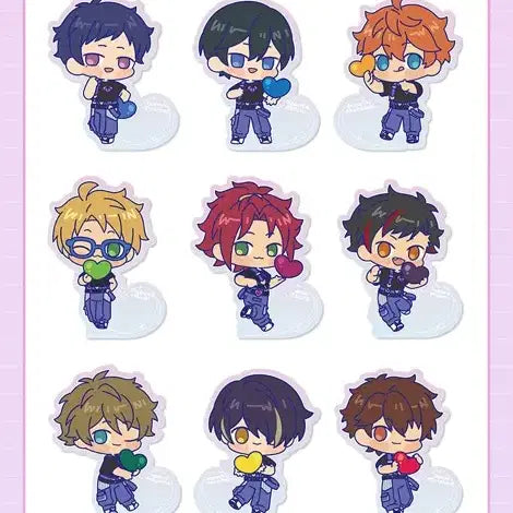 [BUNJANG] Ensemble Stars Chugoku 618 Special Magnetic Sticker Set (Ray, Ritsu, Rinne, Hiyori, Leo, Shu) / 앙스타 중스타 618특전 마그네틱 스티커 레이 리츠 린네 히요리 레오 슈