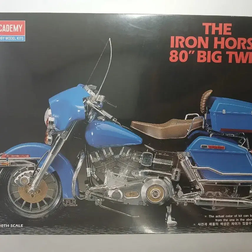 [BUNJANG] Academy Scientific Harley Davidson Iron Horse 80 Big Twin Civilian Motorcycle (1547) 1:10 Scale Model Kit / 아카데미과학/할리 데이비슨 아이언호스 80 빅트윈 민간용 오토바이(1547)