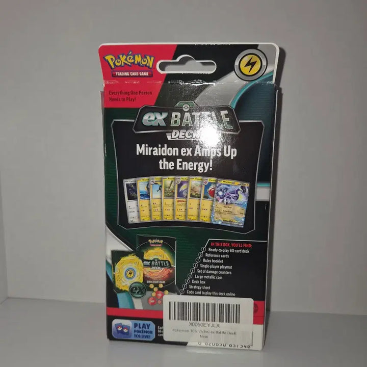 [BUNJANG] Pokemon English North America EX Battle Decks Miraidon Card / 포켓몬 북미판 영어 ex 배틀 덱 미라이돈 카드