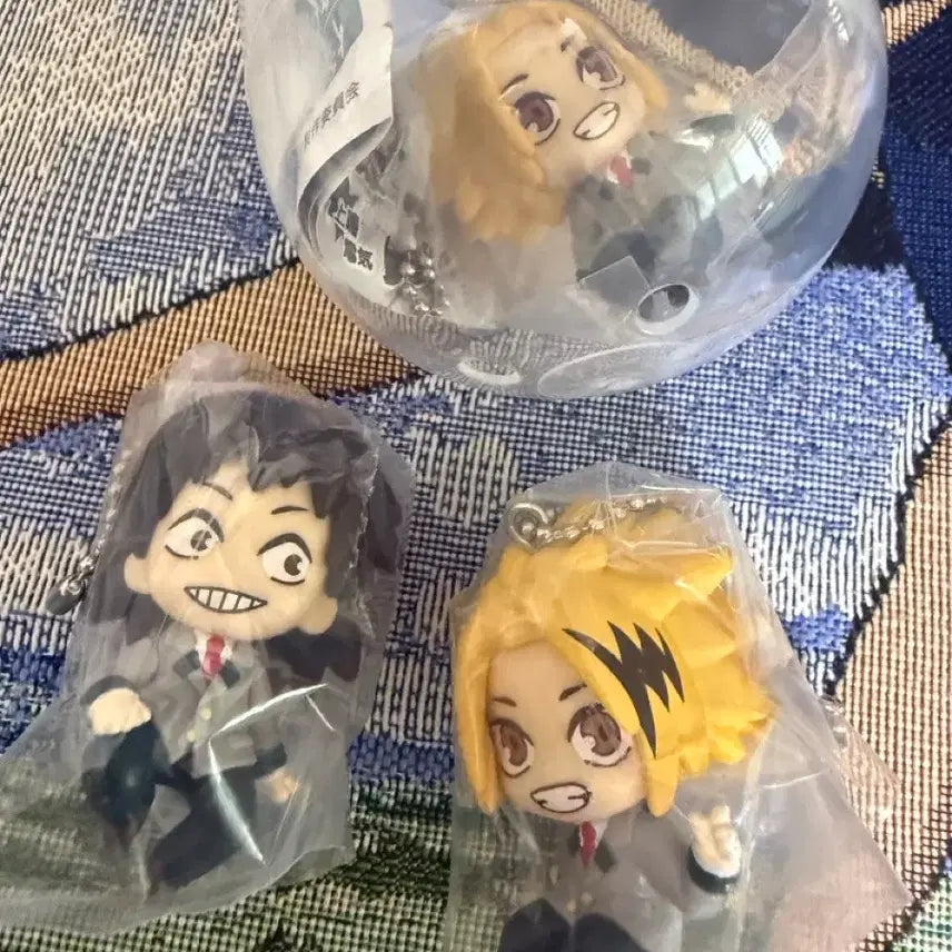 [BUNJANG] My Hero Academia Depofig Gacha Keyring Kaminari &amp; Sero / 나히아 데포피그 가챠 키링 카미나리 세로 판매