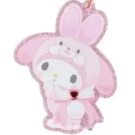 [BUNJANG] Sanrio My Melody Fairy Rabbit Acrylic Keyring Bag Charm / 산리오 페어리 래빗 아크릴 키링 가방고리 마이멜로디