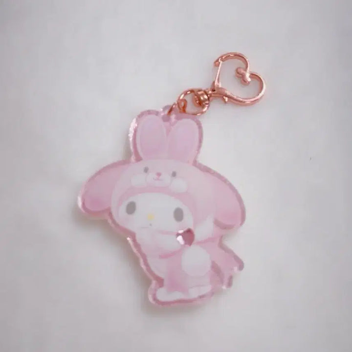 [BUNJANG] Sanrio My Melody Fairy Rabbit Acrylic Keyring Bag Charm / 산리오 페어리 래빗 아크릴 키링 가방고리 마이멜로디