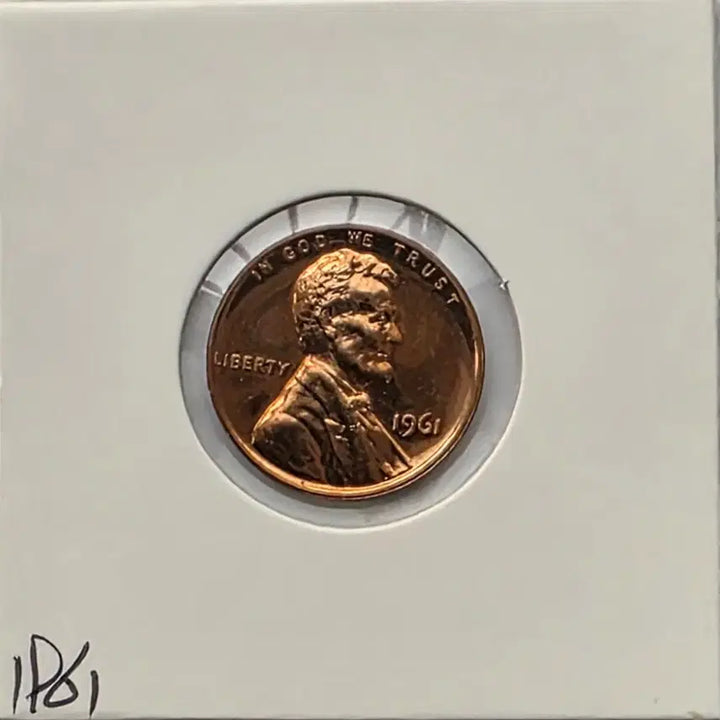 [BUNJANG] 1961 Lincoln Cent Proof Uncirculated Penny / 링컨 1센트 1961년도 푸르프 미사용 페니