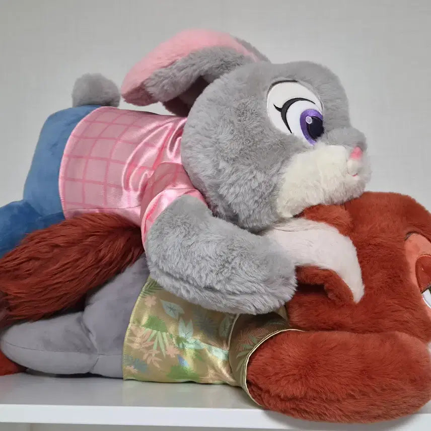 [BUNJANG] Zootopia Nick Wilde &amp; Judy Hopps Large Body Pillow Doll Set / 주토피아 닉 주디 대형 바디필로우 인형 세트