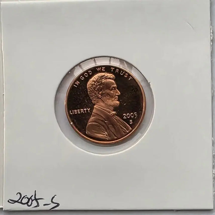 [BUNJANG] 2005-S Lincoln Cent Proof Penny / 링컨 1센트 2005_S 년도 푸르프 미사용 페니