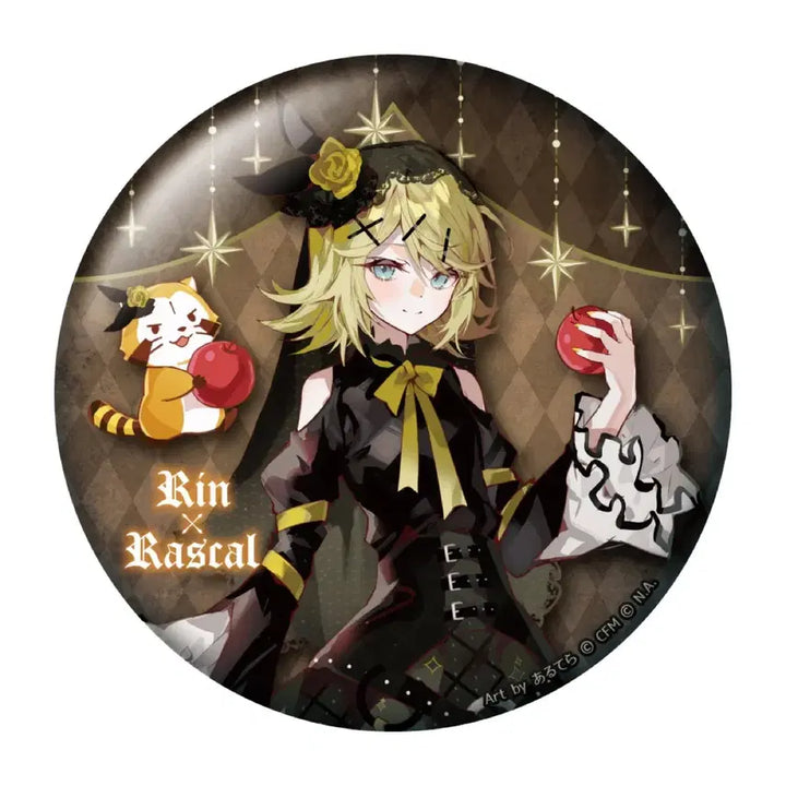 [BUNJANG] Caravan Hatsune Miku x Rascal 2023 Collaboration Can Badge &amp; Storage Case Set / 카라반 하츠네미쿠 X 라스칼 2023 콜라보 캔뱃지 + 캔뱃지 보관함