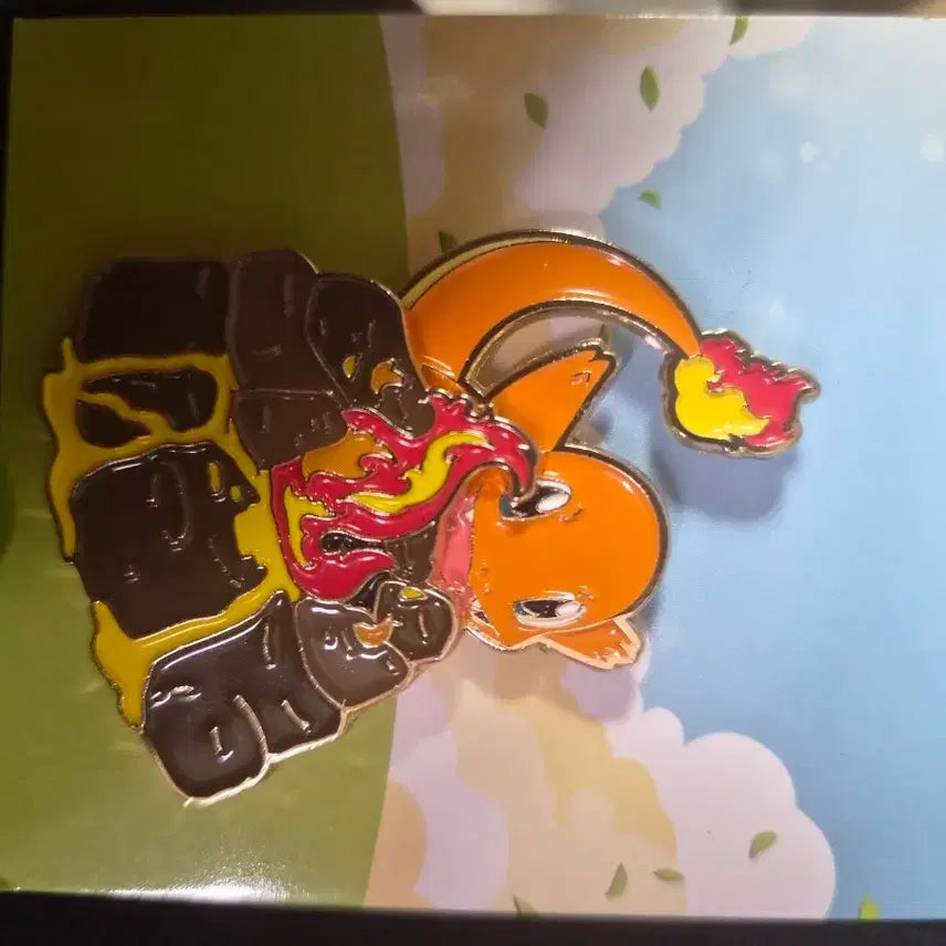 [BUNJANG] Pokemon Custom Exchange Badge (Charmander <-> Pikachu/Lugia) / 이삭토스트 포켓몬 뱃지교환 (파이리<>피카츄 칠색조)