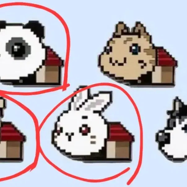 [BUNJANG] MapleStory Lotte World Random Pet Pin Badge / 메이플스토리 롯데월드 랜덤 펫 핀뱃지 팝니다. 피규어x