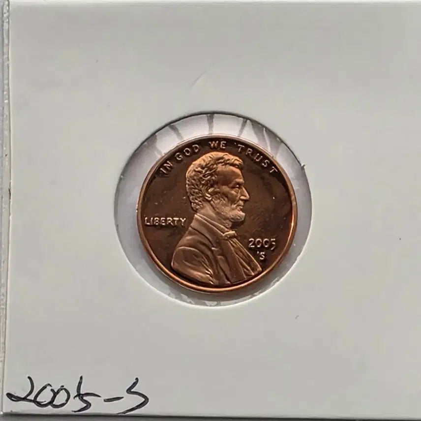 [BUNJANG] 2005-S Lincoln Cent Proof Penny / 링컨 1센트 2005_S 년도 푸르프 미사용 페니