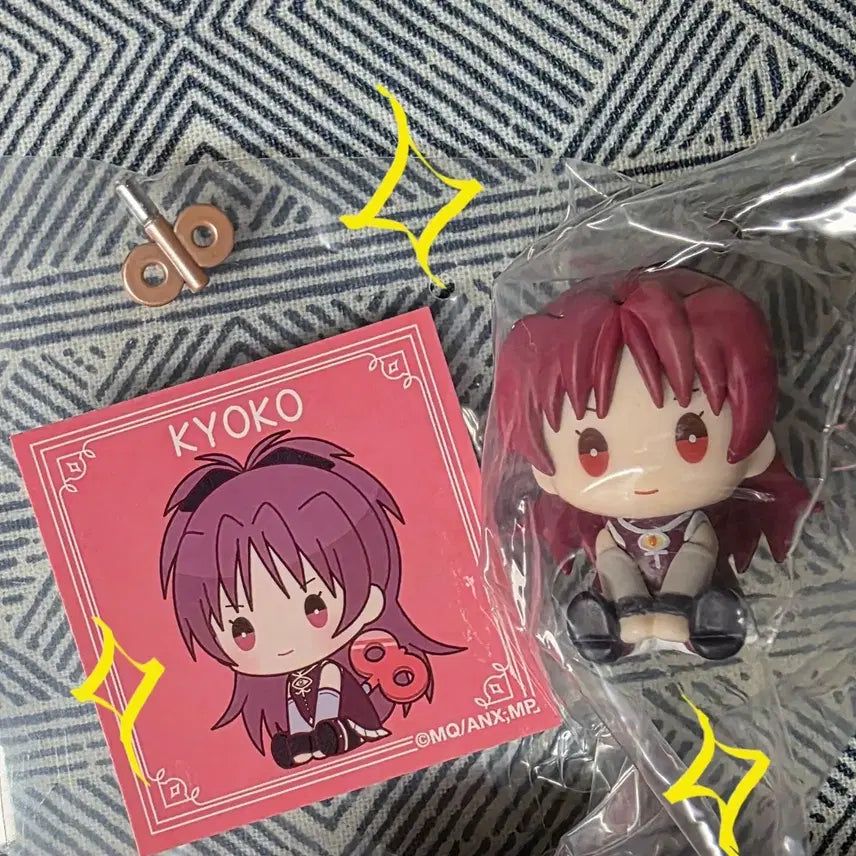 [BUNJANG] Puella Magi Madoka Magica Kyouko Petatto Clockwork Gacha Figure / 마마마 **쿄코** 페탓토 태엽 가챠