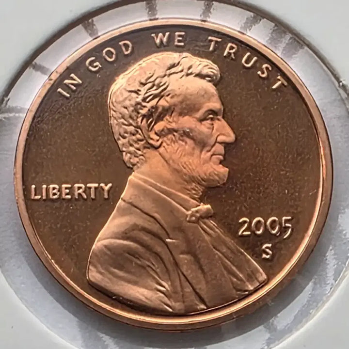 [BUNJANG] 2005-S Lincoln Cent Proof Penny / 링컨 1센트 2005_S 년도 푸르프 미사용 페니