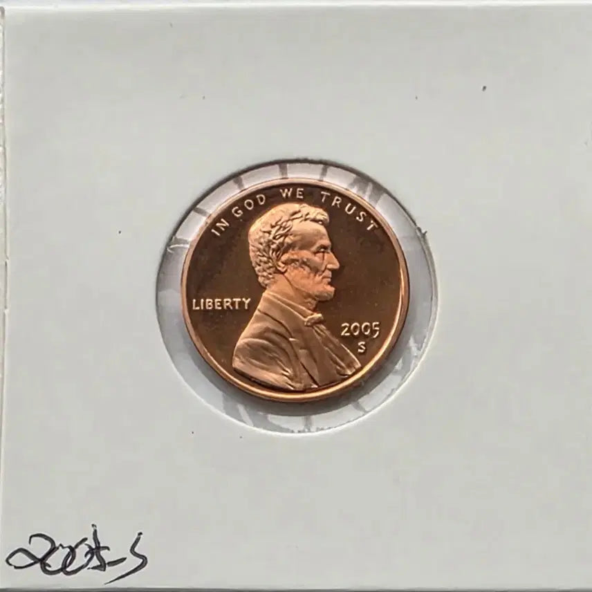 [BUNJANG] 2005-S Lincoln Cent Proof Penny / 링컨 1센트 2005_S 년도 푸르프 미사용 페니