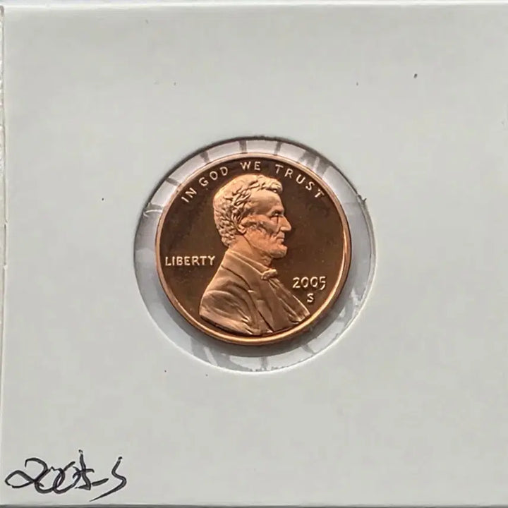 [BUNJANG] 2005-S Lincoln Cent Proof Penny / 링컨 1센트 2005_S 년도 푸르프 미사용 페니