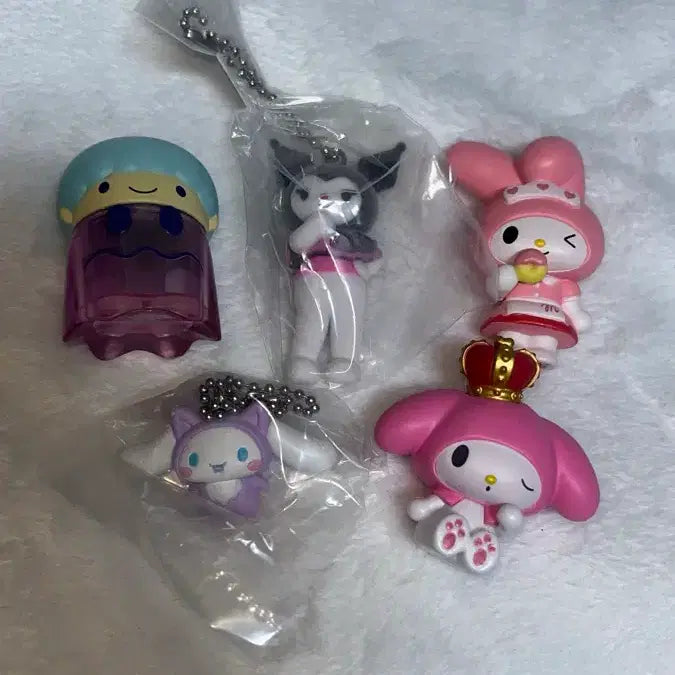 [BUNJANG] Sanrio Gacha Keyring Figure Bundle Set / 산리오 가챠 키링 피규어 일괄