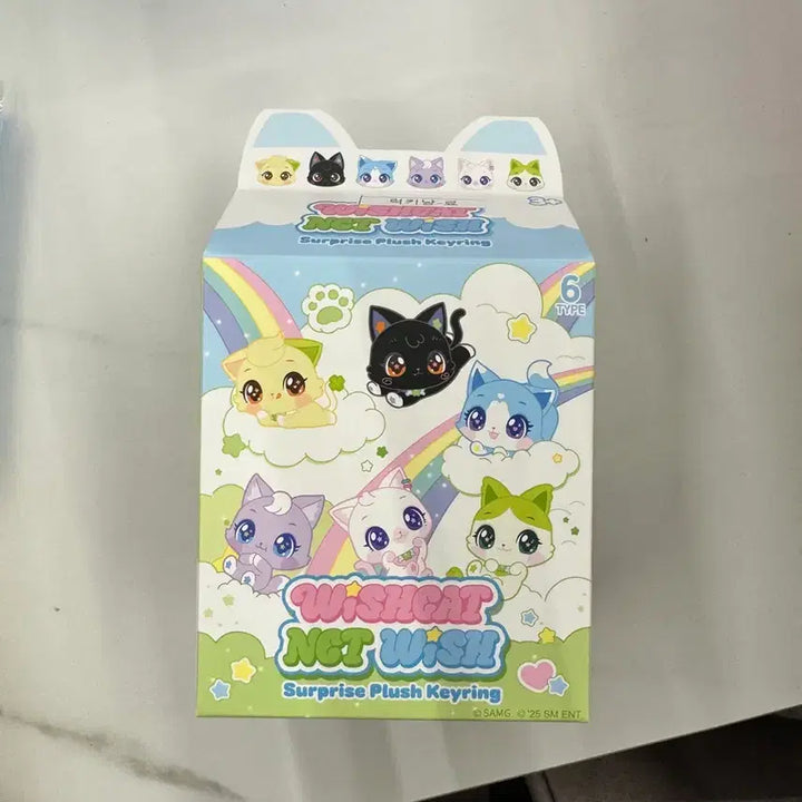 [BUNJANG] NCT WISH Wish Cat Surprise Plush Keychain / NCT WISH 위시캣 서프라이즈 플러시 키링