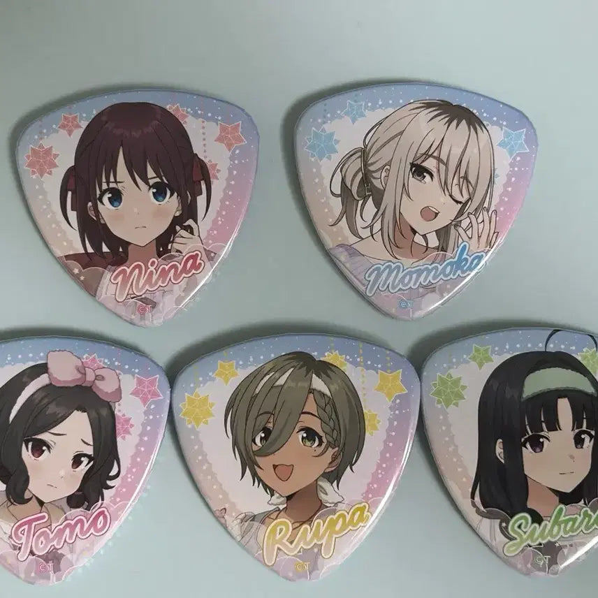 [BUNJANG] Overtake (Overtake!) Peak Can Badge Bundle Set / 걸즈밴드크라이 피크 캔 뱃지 일괄