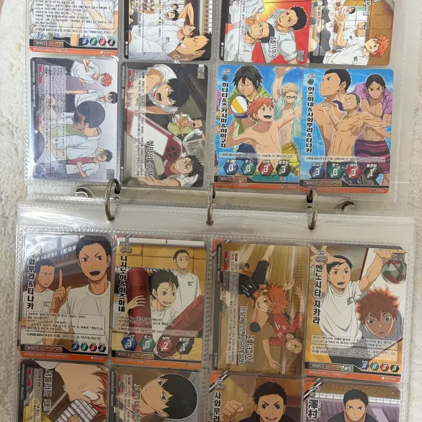 [BUNJANG] Haikyuu!! Karasuno Bakka Card Bundle Set / 하이큐 바보카 카라스노 49장 일괄 양도