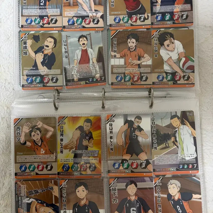 [BUNJANG] Haikyuu!! Karasuno Bakka Card Bundle Set / 하이큐 바보카 카라스노 49장 일괄 양도