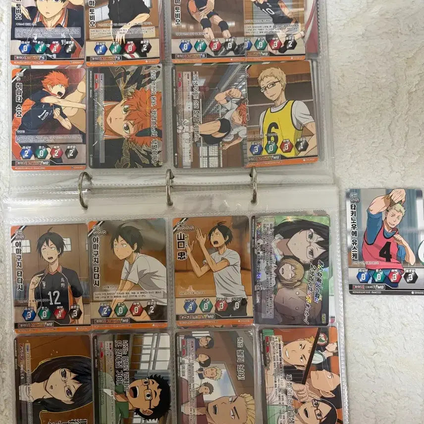 [BUNJANG] Haikyuu!! Karasuno Bakka Card Bundle Set / 하이큐 바보카 카라스노 49장 일괄 양도