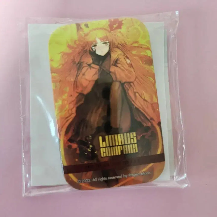 [BUNJANG] Limbus Company Ishmael Kuji Badge (Sealed) / 림버스 컴퍼니 이스마엘 쿠지 뱃지 미개봉