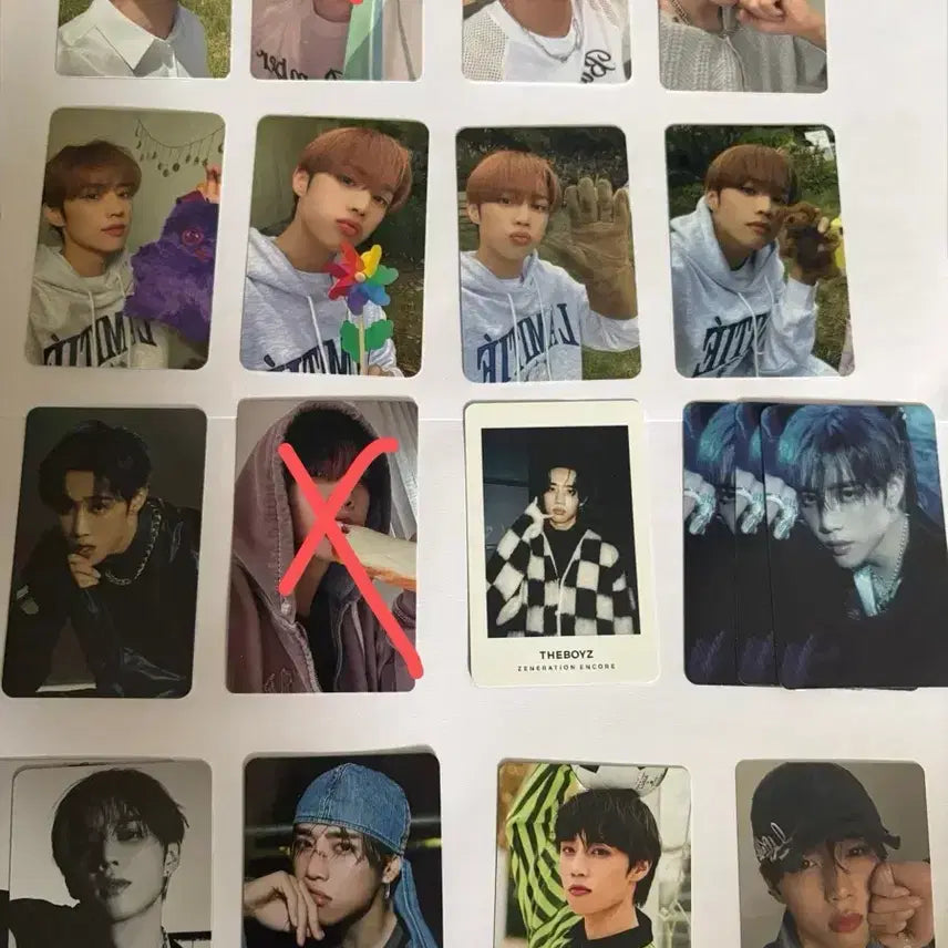 [BUNJANG] The Boyz Sunwoo Photocard / 더보이즈 선우 포카