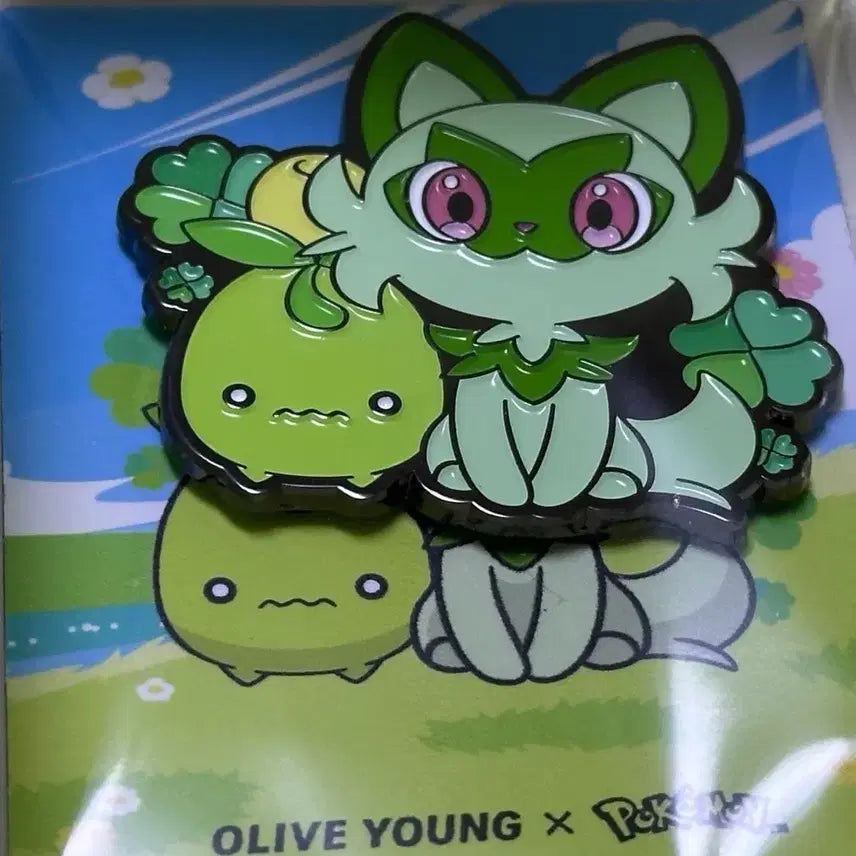 [BUNJANG] Olive Young Pokemon Nyahooha Magnet / 올리브영 포켓몬 마그넷 냐오하