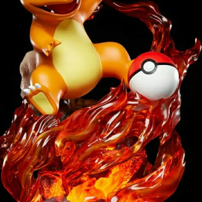 [BUNJANG] Pokemon Unique Art Charmander Resin Figure / 포켓몬스터 유니크 아트 파이리 레진 피규어