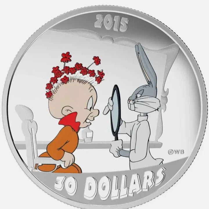 [BUNJANG] 2015 Looney Tunes Speedy Gonzales 2oz Silver Proof Coin / 2015 세비야의 토끼 루니 튠즈 2온스 실버 프루프