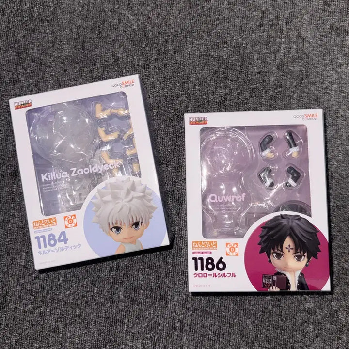 [BUNJANG] Good Smile Company Killua Zoldyck &amp; Chrollo Lucifer Nendoroid Figures / 굿스마일 키르아, 클로로넨도