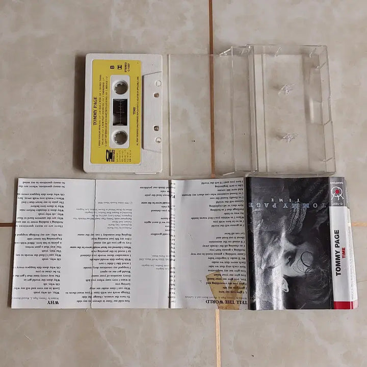 [BUNJANG] Tommy Page 5th Album Time "Tell The World" / 토미페이지 5집 Time "Tell The World" 1994년