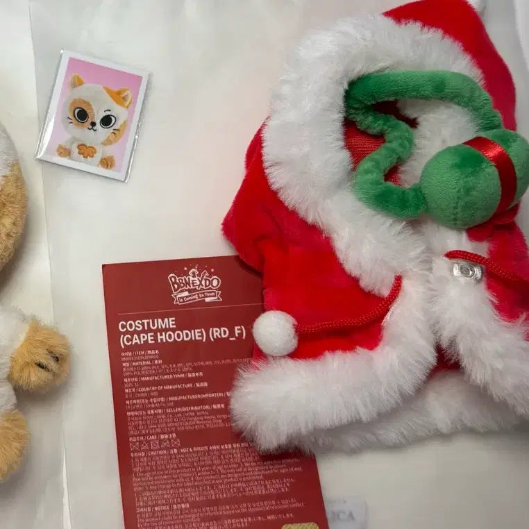 [BUNJANG] Bbaneckdo Santa Hoodie / 쁘넥도 산타 후드