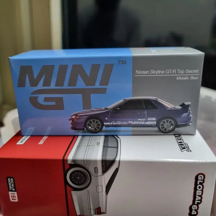 [BUNJANG] Mini GT Nissan Skyline GT-R Top Secret Metallic Blue 1/64 Scale Model / 미니지티  닛산 스카이라인 GT-R 탑시크릿 메탈릭블루 1/64