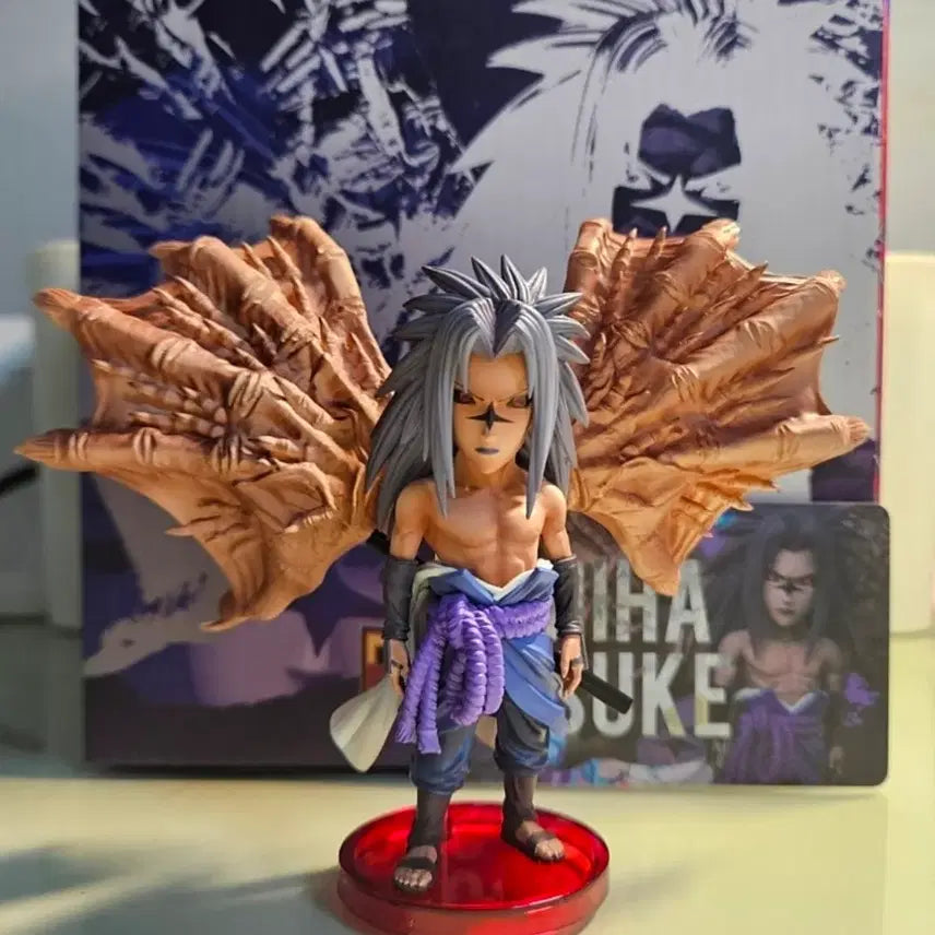 [BUNJANG] Power Studio Naruto Sasuke Uchiha Master Mode 2 World Collectible Figure / 나루토 Power studio 파워사 사스케 주인2모드 레진 월콜 피규어