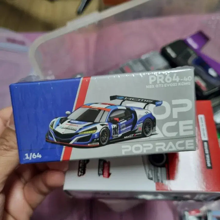 [BUNJANG] POP RACE 1/64 NSX GT3 KCMG Special Edition Model Car / POP RACE 1/64 NSX GT3 모델카 팝레이스 판매합니다