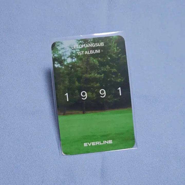 [BUNJANG] BTOB Lee Changsub Everline Lucky Draw Photocard / 비투비 이창섭 1991 에버라인 미공포 포카