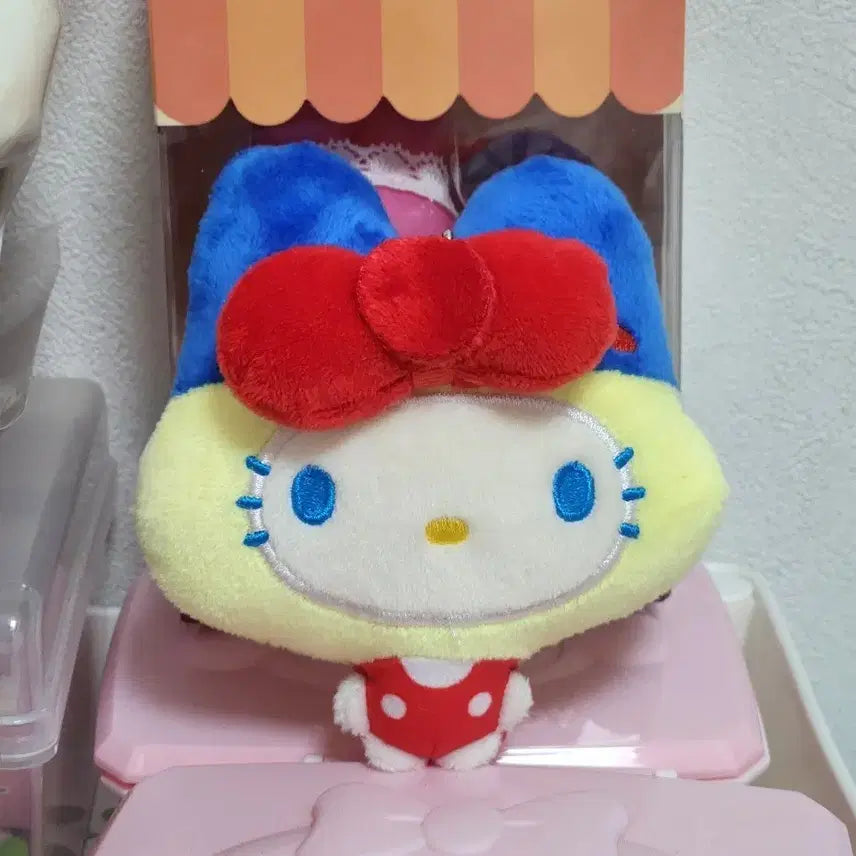 [BUNJANG] Sanrio Tamagotchi Mamechi Kitty Mascot Plush / 산리오 다마고치 마메치 키티 마스코트 인형