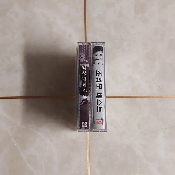 [BUNJANG] Jo Sung Mo &amp; Park Sang Min Best Hits Cassette Tape Album Set / 조성모, 박상민 베스트 2종 카세트테이프 음반 LP