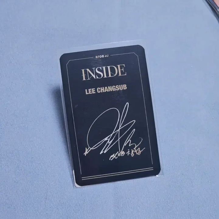 [BUNJANG] BTOB Lee Changsub Mamute Inside Lucky Draw Photocard / 비투비 이창섭 인사이드 마뮤테 미공포 포카