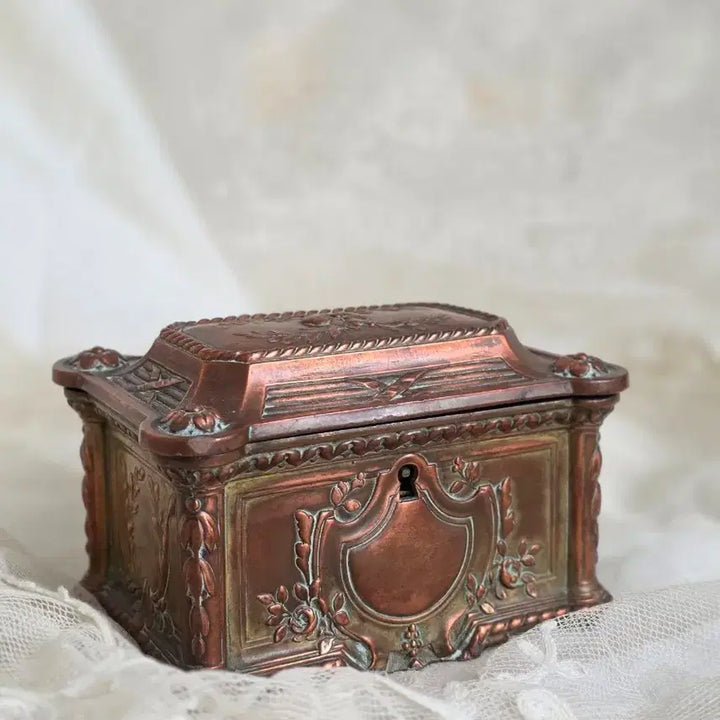 [BUNJANG] French Vintage Bronze Jewelry Box / 프랑스 빈티지 브론즈 주얼리 박스