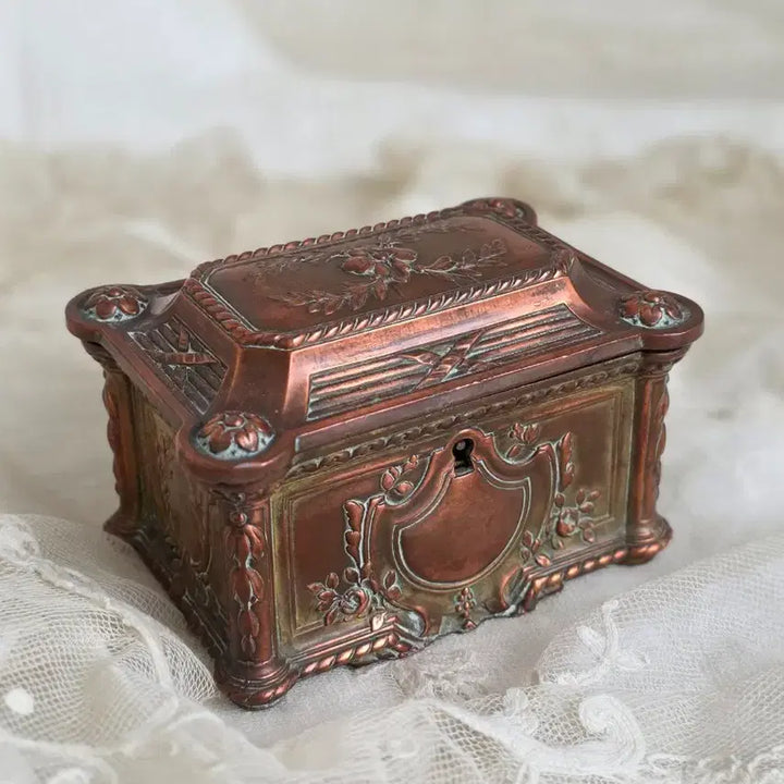 [BUNJANG] French Vintage Bronze Jewelry Box / 프랑스 빈티지 브론즈 주얼리 박스