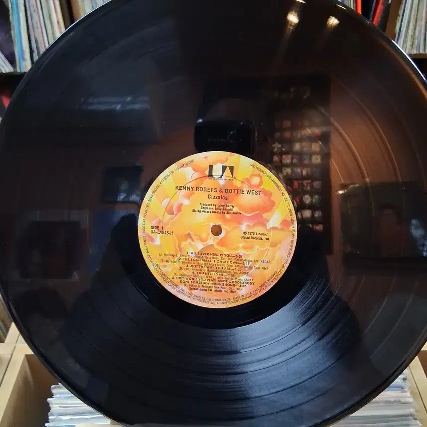 [BUNJANG] Kenny Rogers &amp; Dottie West "Classics" Duet LP / 희귀 듀엣 케니 로저스 &amp; 도티 웨스트  LP